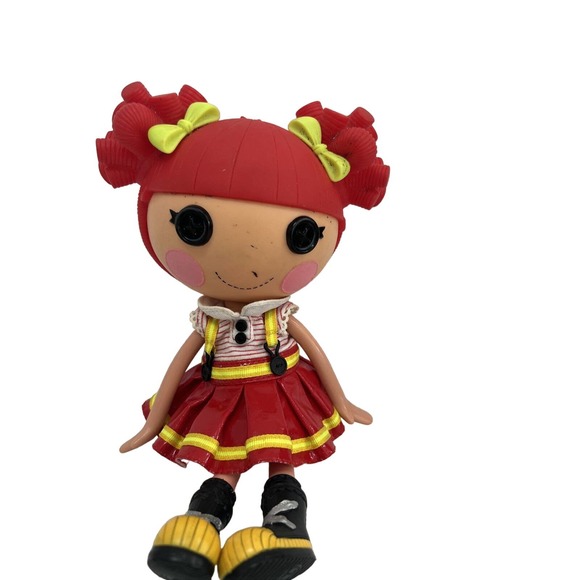 Lalaloopsy Ember Flicker Flame Full Size Doll Flame Red Hair Fire Fighter 05-04 - Picture 3 of 10